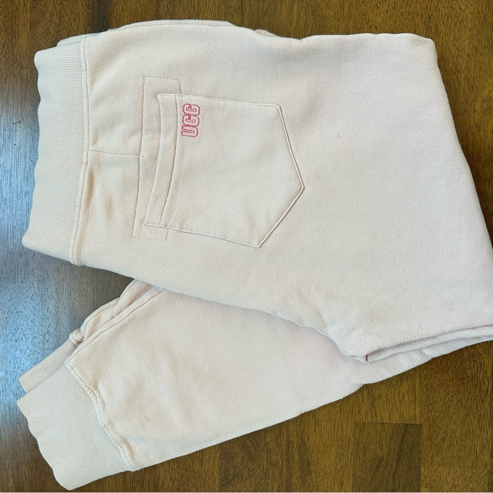 UGG Lounge SweatPants LG Pale Pink